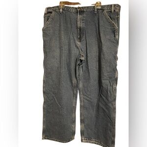 Relaxed Carpenter Blue Jeans with Comfortable Fit